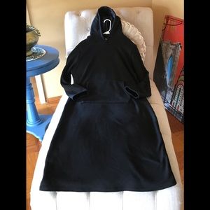 sweatshirt maxi dress